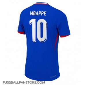 Frankreich Kylian Mbappe #10 Replik Heimtrikot EM 2024 Kurzarm